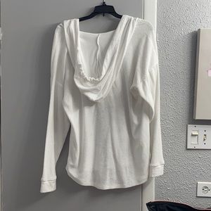 PINK Victoria's Secret Tops - VS PINK V neck hoodie PINK Victoria's Secret Tops - VS PINK V neck hoodie